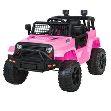 Load image into Gallery viewer, Rigo Kids Ride On Car Electric 12V Car Toys Jeep Battery Remote Control Pink
