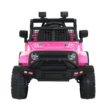 Load image into Gallery viewer, Rigo Kids Ride On Car Electric 12V Car Toys Jeep Battery Remote Control Pink
