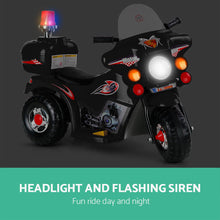 Load image into Gallery viewer, Rigo Kids Ride On Motorbike Motorcycle Car Black
