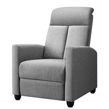 Load image into Gallery viewer, Artiss Recliner Chair Luxury Lounge Sofa Single Armchair Padded Accent Chairs
