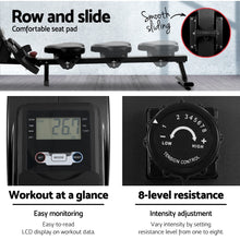 Load image into Gallery viewer, Everfit Magnetic Rowing Exercise Machine Rower Resistance Cardio Fitness Gym
