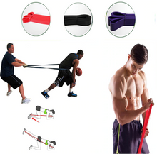 Load image into Gallery viewer, Resistance Band Heavy Duty Exercise Fitness Workout Band Red 15-35lbs
