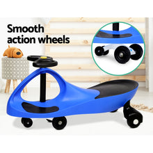 Load image into Gallery viewer, Rigo Kids Ride On Swing Car - Blue
