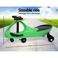 Load image into Gallery viewer, Rigo Kids Ride On Swing Car  -Green

