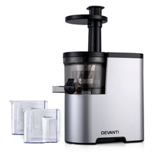 Load image into Gallery viewer, Devanti Cold Press Slow Juicer Silver
