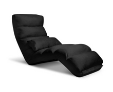 Load image into Gallery viewer, Artiss Adjustable Lounge Sofa Chair - Black - Oceania Mart
