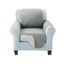 Load image into Gallery viewer, Artiss Sofa Cover Quilted Couch Covers Lounge Protector Slipcovers 1 &amp; 2 Seater Grey
