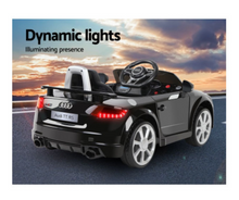 Load image into Gallery viewer, Kids Ride On Car Audi Licensed TT RS Black
