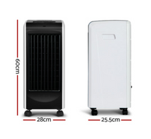 Load image into Gallery viewer, Devanti Evaporative Air Cooler - Black

