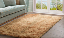 Load image into Gallery viewer, Designer Soft Shag Shaggy Floor Confetti Rug Carpet Home Decor 80x120cm Tan
