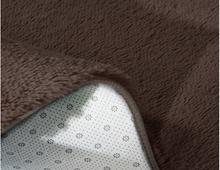 Load image into Gallery viewer, Designer soft shag shaggy floor confetti rug carpet home decor 200x230cm coffee
