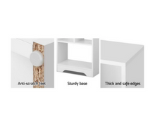 Load image into Gallery viewer, Artiss Display Shelf Bookcase Storage Cabinet Bookshelf Bookcase Home Office White
