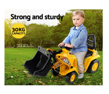 Load image into Gallery viewer, Keezi Kids Ride On Bulldozer - Yellow
