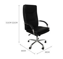Load image into Gallery viewer, Office chair gaming chairs racing executive PU leather seat executive computer black
