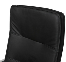 Load image into Gallery viewer, Office chair gaming chairs racing executive PU leather seat executive computer black

