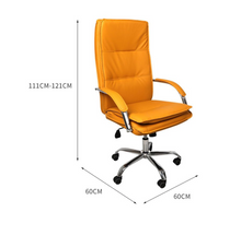 Load image into Gallery viewer, Office chair gaming chairs racing executive PU leather seat executive computer ginger
