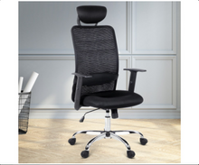 Load image into Gallery viewer, Mesh High Back Office Desk Chair - Black
