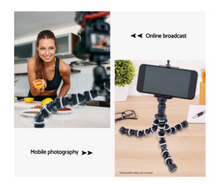 Load image into Gallery viewer, Mini Flexible Tripod for Digital Camera Video
