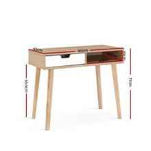 Load image into Gallery viewer, Artiss 2 Drawer Wood Computer Desk - Oceania Mart
