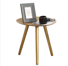 Load image into Gallery viewer, Coffee Table Side End Tables Antique Storage Modern Bedside Furniture Gold
