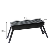 Load image into Gallery viewer, Charcoal BBQ Grill Portable Hibachi Barbecue Outdoor Foldable Camping Picnic Set
