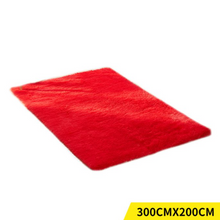 Load image into Gallery viewer, Designer Soft Shag Shaggy Floor Confetti Rug Carpet Home Decor 300x200cm Red
