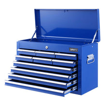 Load image into Gallery viewer, Giantz 10-Drawer Tool Box Chest Cabinet Garage Storage Toolbox Blue
