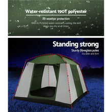 Load image into Gallery viewer, Weisshorn Camping Tent 6 Person Tents Family Hiking Dome
