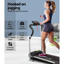 Load image into Gallery viewer, Everfit Home Electric Treadmill - Black - Oceania Mart
