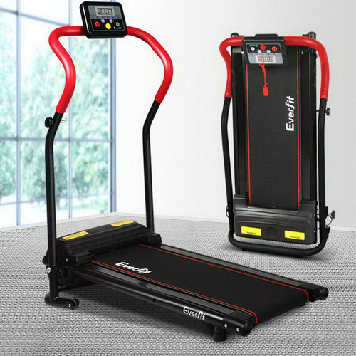 Everfit Home Electric Treadmill - Red - Oceania Mart