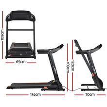 Load image into Gallery viewer, Everfit Electric Treadmill MIG41 40cm Running Home Gym Machine Fitness 12 Speed Level Foldable Design
