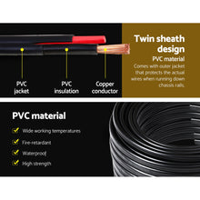 Load image into Gallery viewer, Twin Core Wire Electrical Automotive Cable 2 Sheath 450V 3MM 100M
