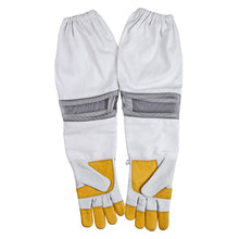Load image into Gallery viewer, Beekeeping Bee Gloves Cow Hide Ventilated  Heavy Duty Gloves  L
