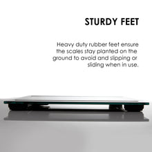Load image into Gallery viewer, FitSmart Electronic Body Fat Scale Black 7 in 1 Body Analyser LCD Glass Tracker
