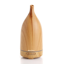 Load image into Gallery viewer, Milano Decor Aroma Diffuser 100ml Ultrasonic Humidifier Purifier And 3 Pack Oils - Light Wood
