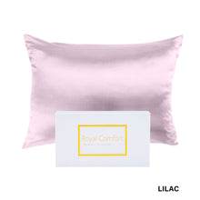 Load image into Gallery viewer, Royal Comfort Pure Silk Pillow Case 100% Mulberry Silk Hypoallergenic Pillowcase - Lilac
