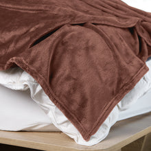 Load image into Gallery viewer, Royal Comfort Plush Blanket Throw Warm Soft Super Soft Large 220cm x 240cm - Coffee
