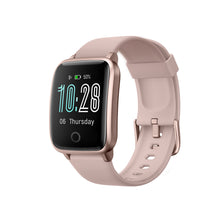 Load image into Gallery viewer, FitSmart Smart Watch Bluetooth Heart Rate Monitor Waterproof LCD Touch Screen - Rose Gold
