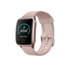 Load image into Gallery viewer, FitSmart Smart Watch Bluetooth Heart Rate Monitor Waterproof LCD Touch Screen - Rose Gold
