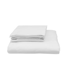 Load image into Gallery viewer, Royal Comfort Bamboo Blended Quilt Cover Set 1000TC Ultra Soft Luxury Bedding - King - White
