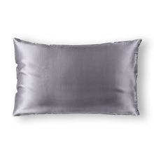 Load image into Gallery viewer, Royal Comfort Pure Silk Pillow Case 100% Mulberry Silk Hypoallergenic Pillowcase - Charcoal
