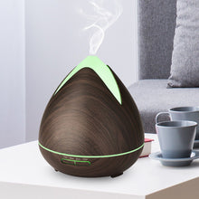 Load image into Gallery viewer, Essential Oils Ultrasonic Aromatherapy Diffuser Air Humidifier Purify 400ML - Dark Wood
