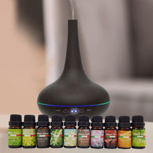 Load image into Gallery viewer, Milano Aroma Diffuser Set With 13 Pack Diffuser Oils Humidifier Aromatherapy - Dark Wood
