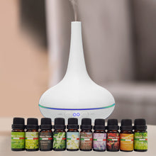 Load image into Gallery viewer, Milano Aroma Diffuser Set With 13 Pack Diffuser Oils Humidifier Aromatherapy - White
