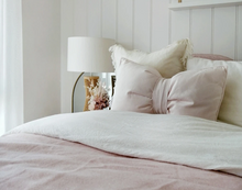 Load image into Gallery viewer, Kensington Throw - 10% Cashmere/ 90% Super Fine Merino Wool - Blush
