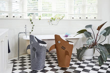 Load image into Gallery viewer, Baby Shark Laundry Basket for Kids for bedroom and bathroom - Brown
