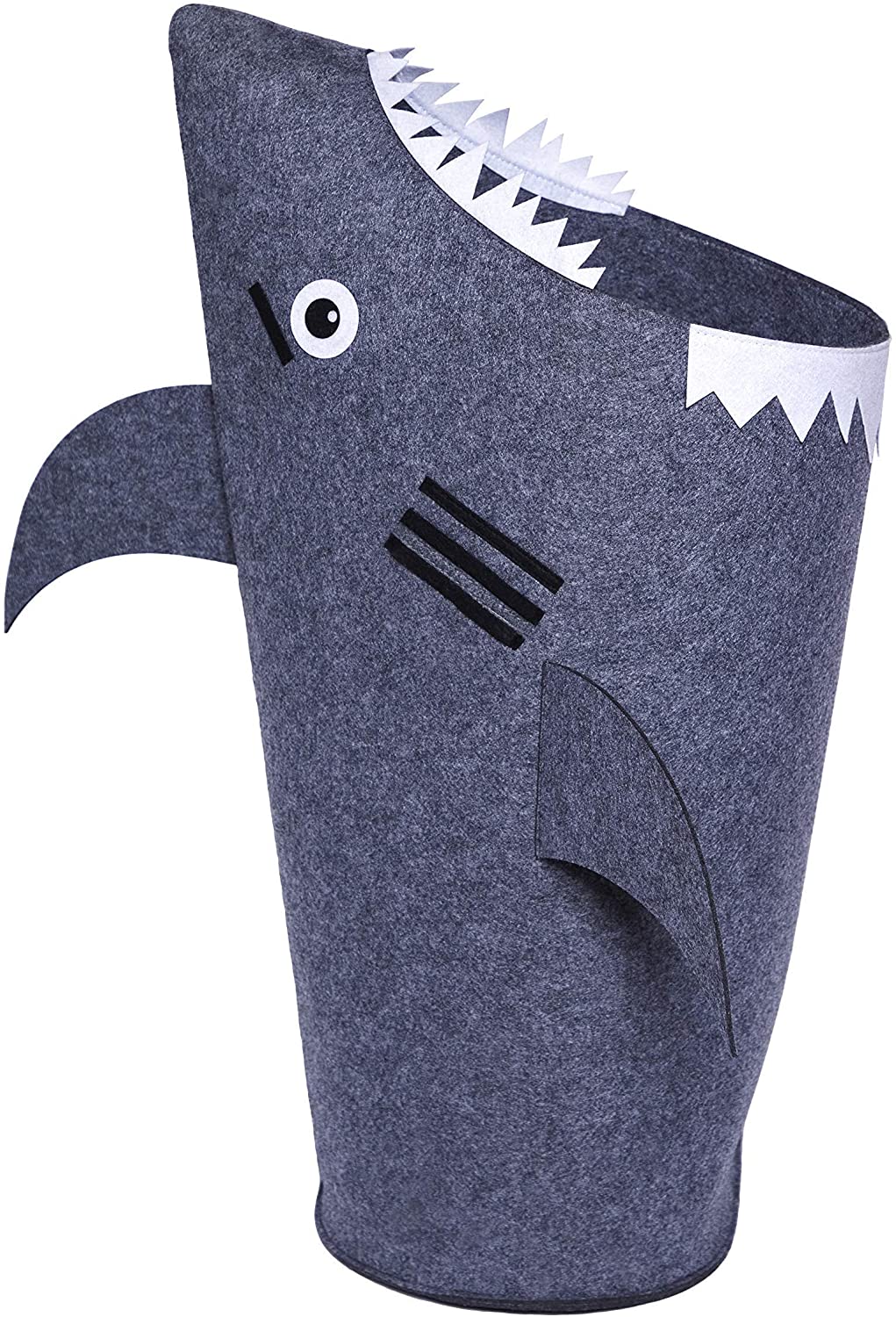 Baby Shark Laundry Basket for Kids for bedroom and bathroom - Grey