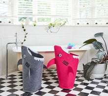 Load image into Gallery viewer, Baby Shark Laundry Basket for Kids for bedroom and bathroom - Pink
