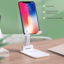 Load image into Gallery viewer, Adjustable Cell Phone and Tablet Holder Compatible with ipad, iPhone, Samsung and All Smartphones
