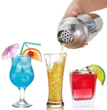 Load image into Gallery viewer, VIKUS Steel Shaker Cocktail Bar Set Kit with 13 Pieces Bar Utensils
